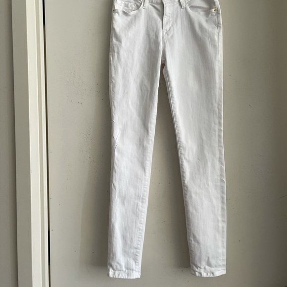 Frame Denim Le Skinny de Jeanne in White - Picture 4 of 7